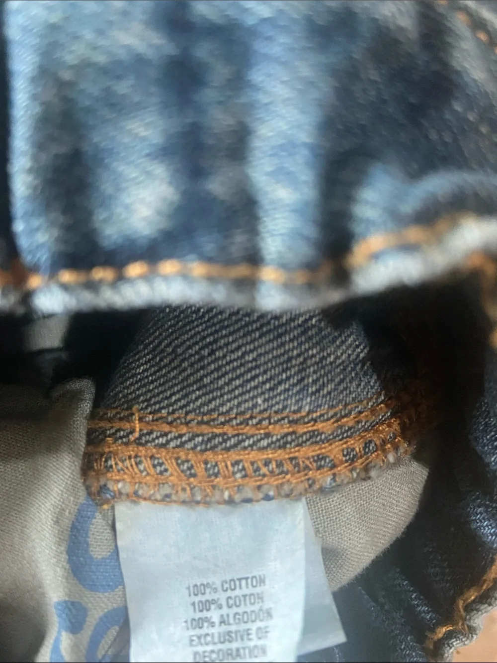 Kids Denim Pants - Light Blue and Dark Blue